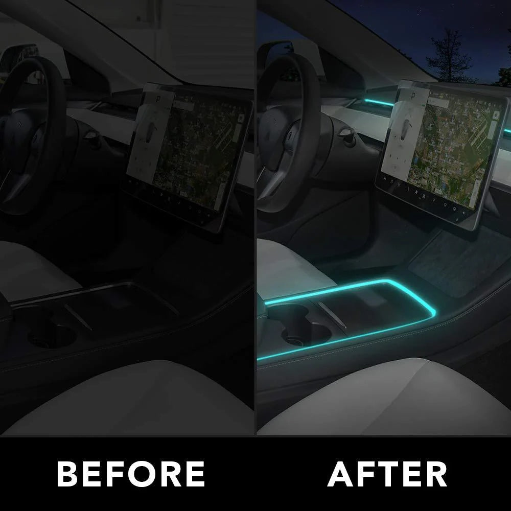 Model 3/Y Interior LED Dashboard App Controller for Tesla(2017-2024)