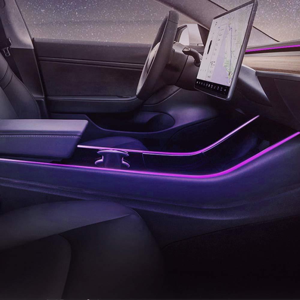 Model 3/Y Interior LED Dashboard App Controller for Tesla(2017-2024)