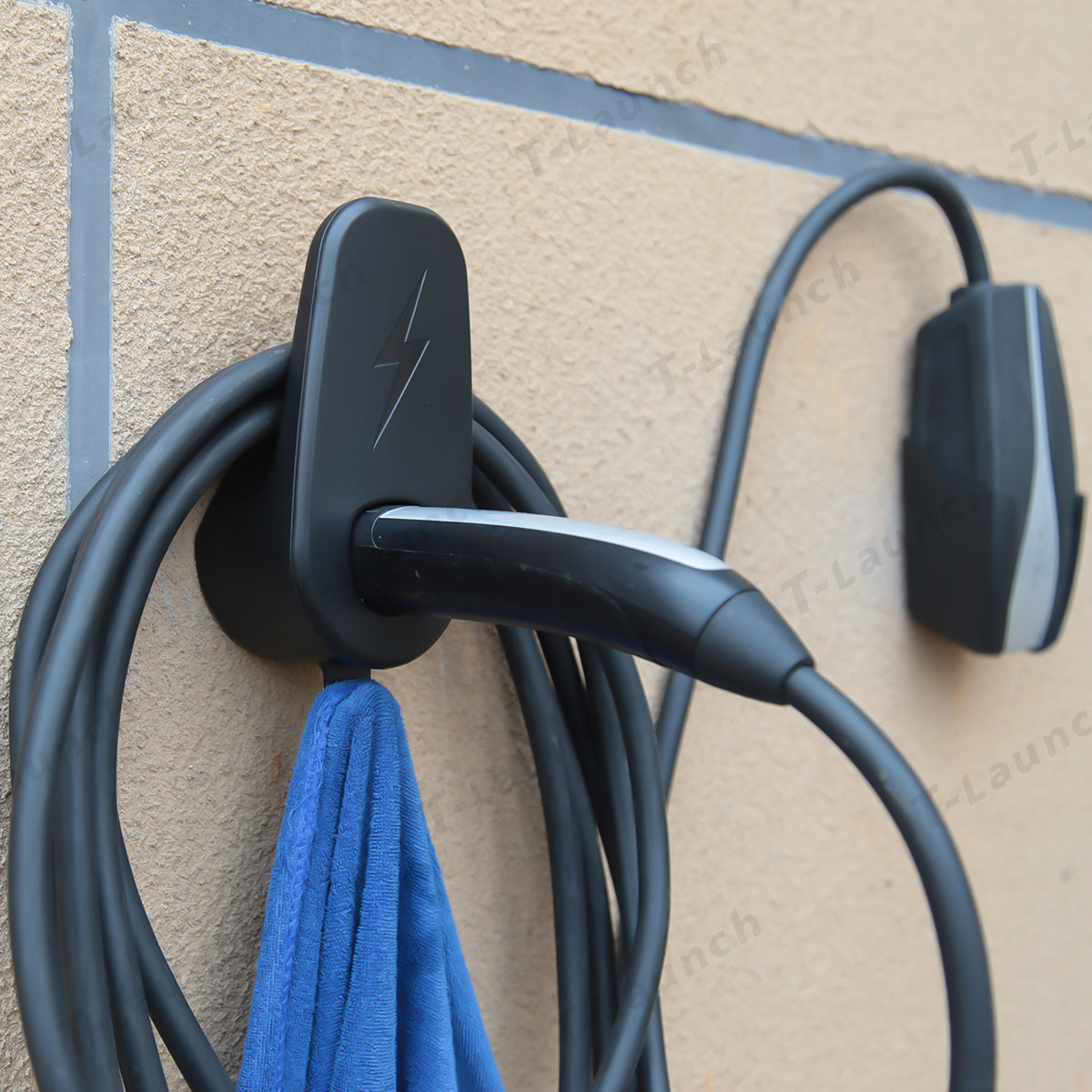 US / EUR Standard  Charger Cable Organizer Holder for Tesla Model S/X/3/Y