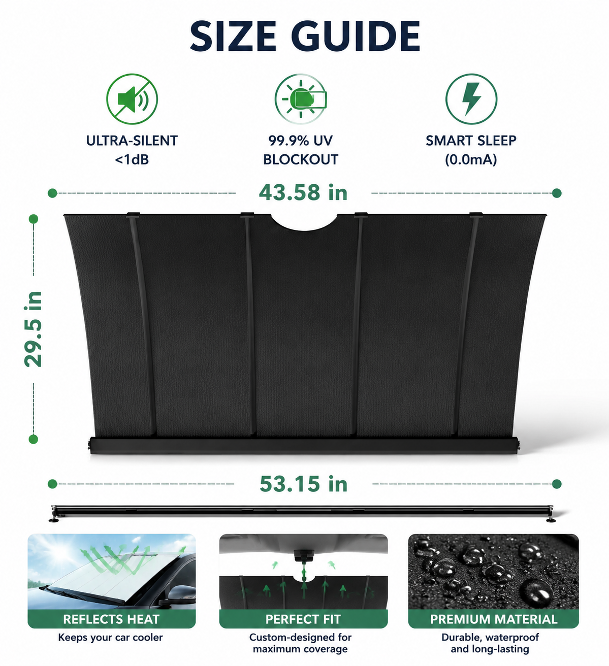 Tesla Model  Electric Sunshade