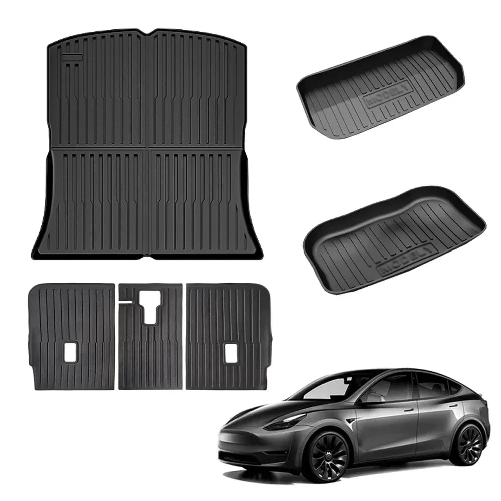 Model Y Front Frunk / Rear Trunk Mat Cargo Liner for Tesla(2020-2024)