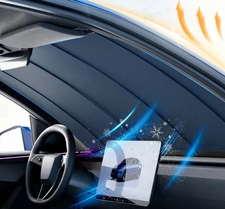 Tesla Model  Electric Sunshade